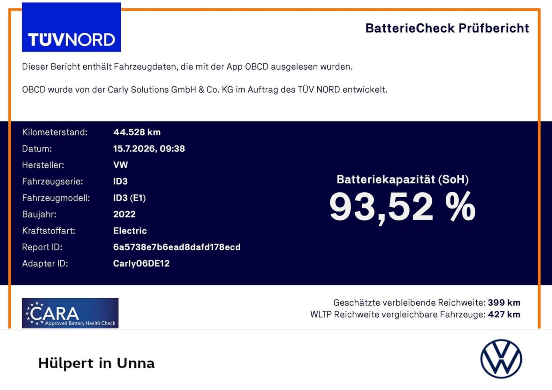 Volkswagen ID.3 Pure Performance