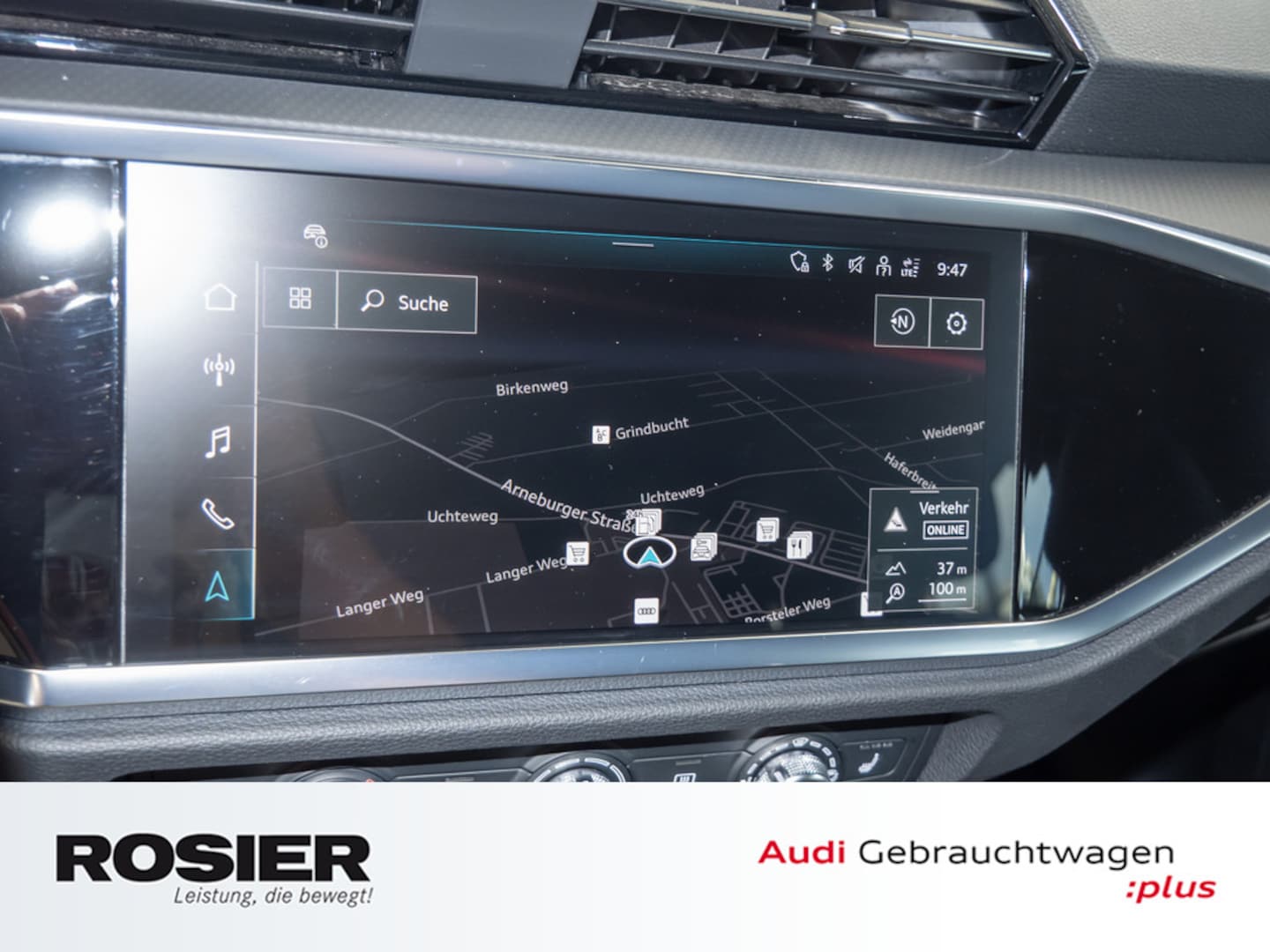 Bild über Audi Q3 Sportback S line 40 TFSI quattro S tronic - für weitere Informationen kontaktieren Sie den Audi Partner