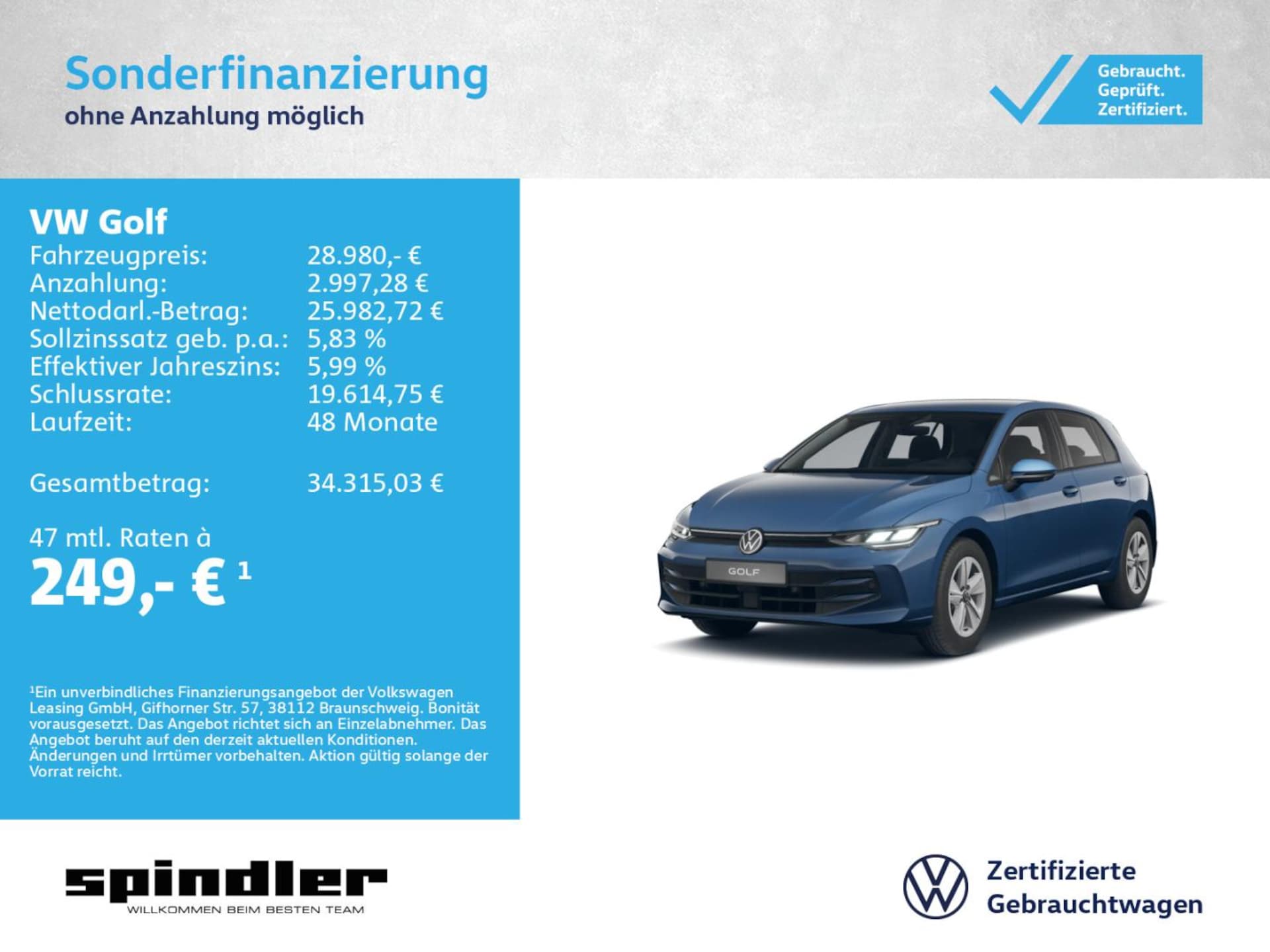 Volkswagen Golf Life