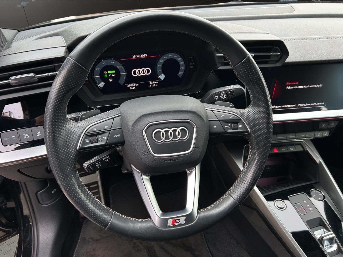 Image de Audi A3 Sportback TFSI e S line 40 TFSI e 150 kW (204 ch) S tronic - for more details contact your dealer