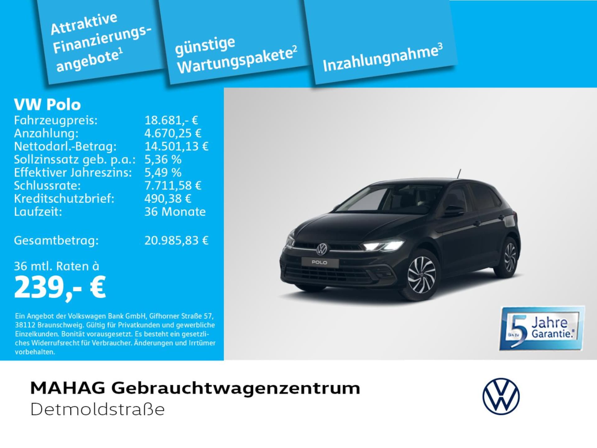 Volkswagen Polo Basis-Modell