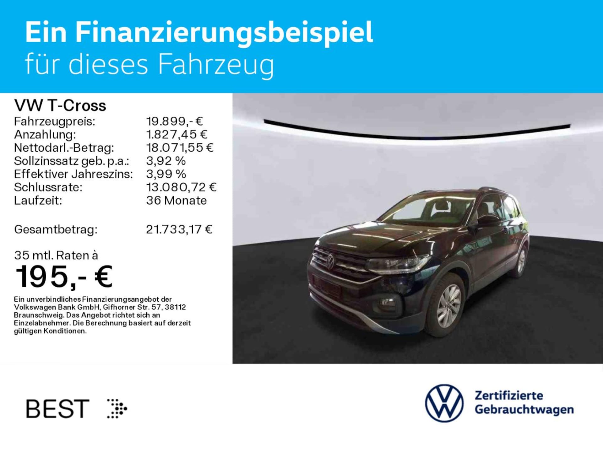 Volkswagen T-Cross Life