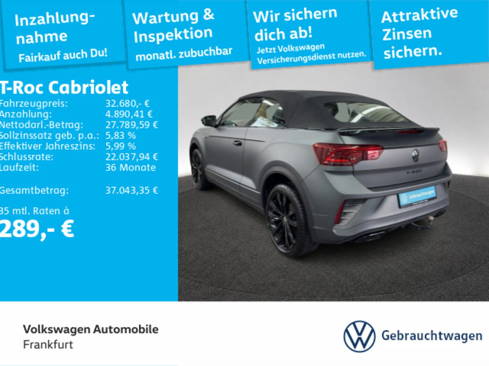 Volkswagen T-Roc Cabriolet – Bild 2