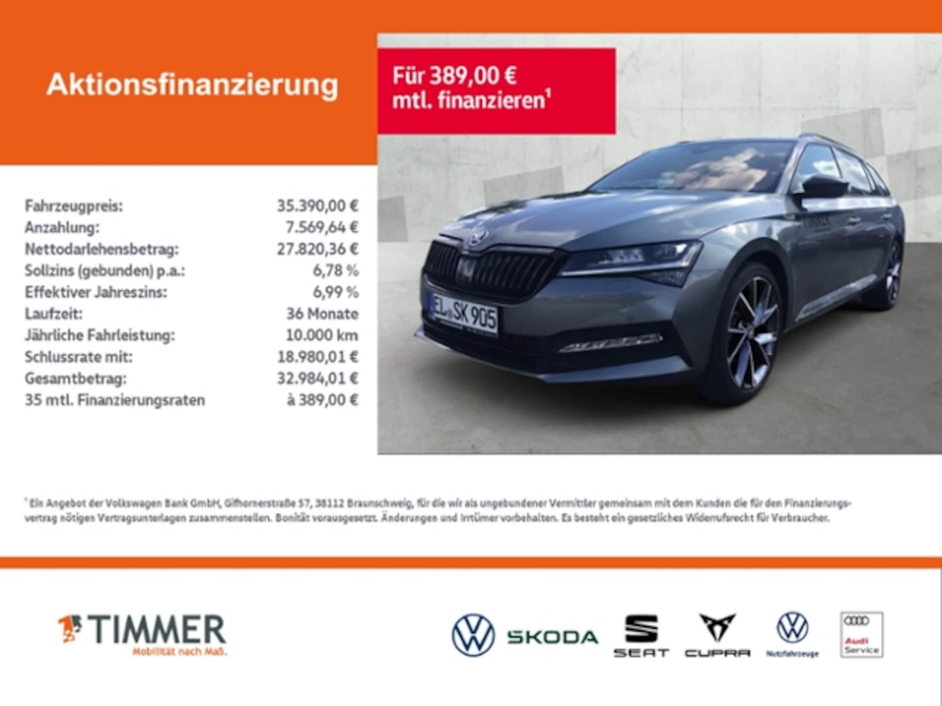 Skoda Superb Combi Sportline