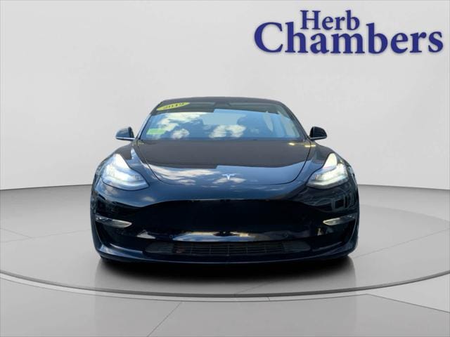 Used 2019 Tesla Model 3 Long Range with VIN 5YJ3E1EB3KF197202 for sale in Brookline, MA