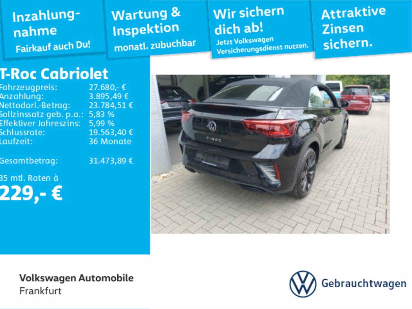 Volkswagen T-Roc Cabriolet – Bild 2