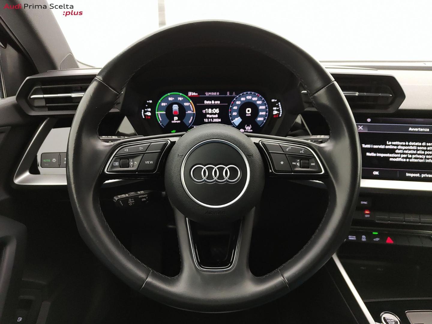 Immagine di Audi A3 Sportback TFSI e Business 40 TFSI e 150 kW (204 PS) S tronic - Vista: for more details contact your dealer