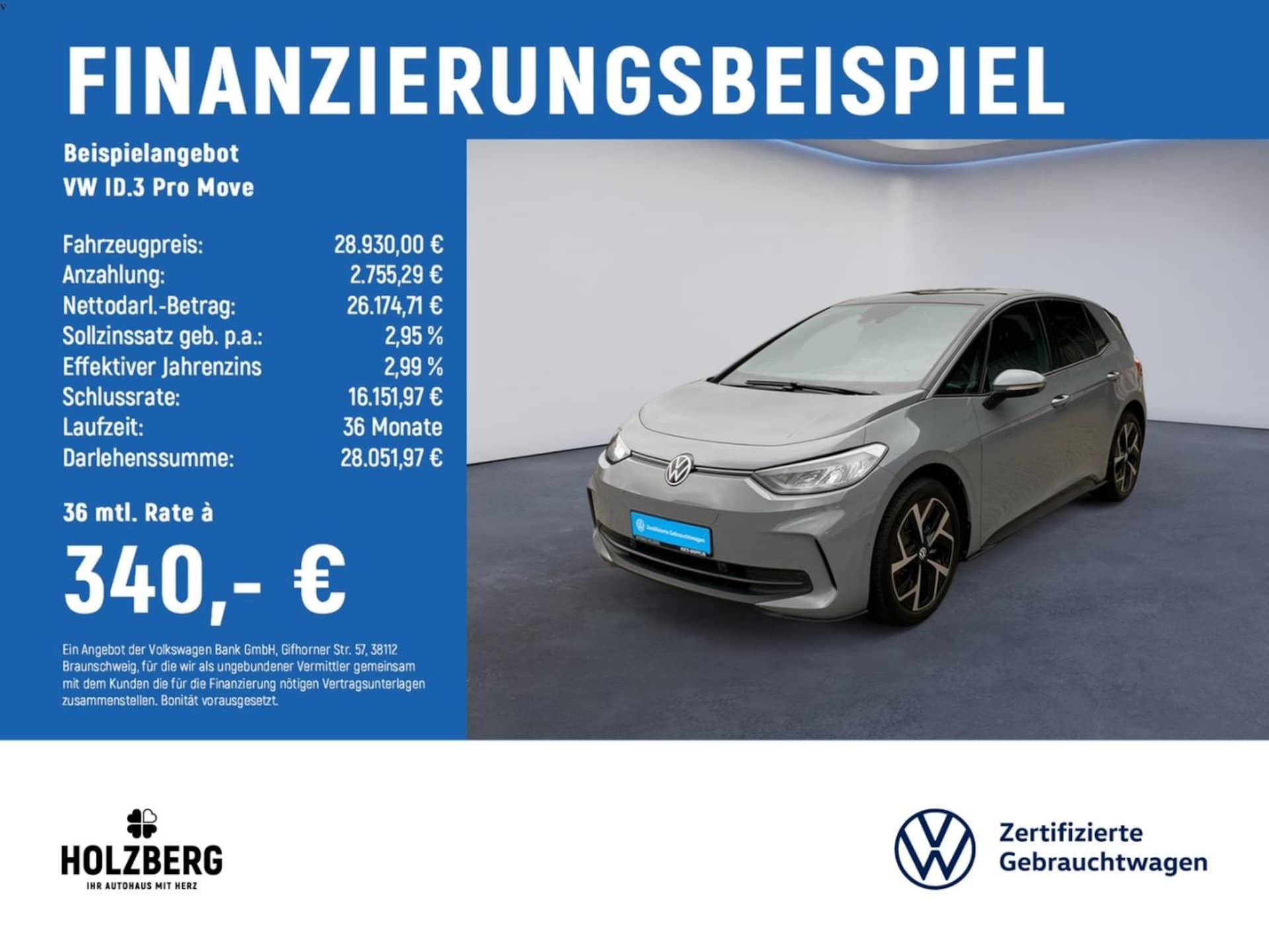 Volkswagen ID.3 MOVE Pro