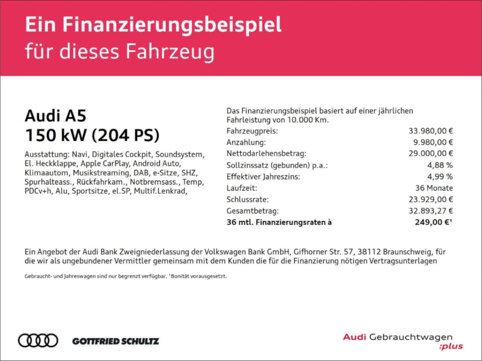Audi A5 Cabriolet Advanced