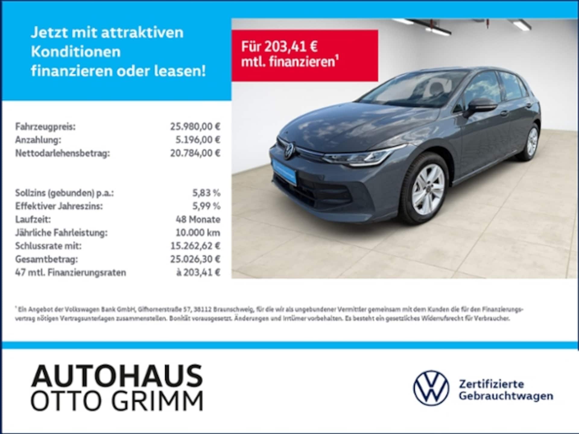 Volkswagen Golf Life