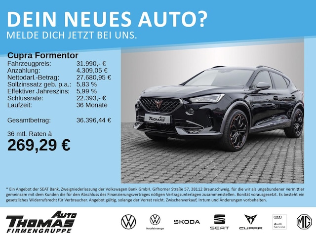 CUPRA Formentor VZ 2.0 TSI 4DRIVE DSG LED+ACC+NAVI (BN28172)