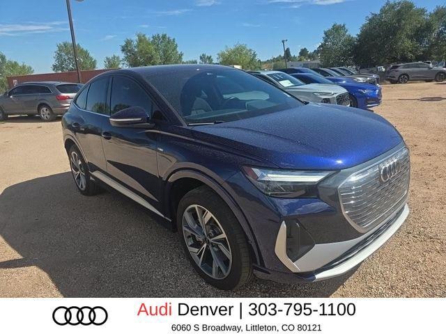 Certified 2024 Audi Q4 Sportback e-tron Premium Plus with VIN WA132BFZ9RP019511 for sale in Littleton, CO