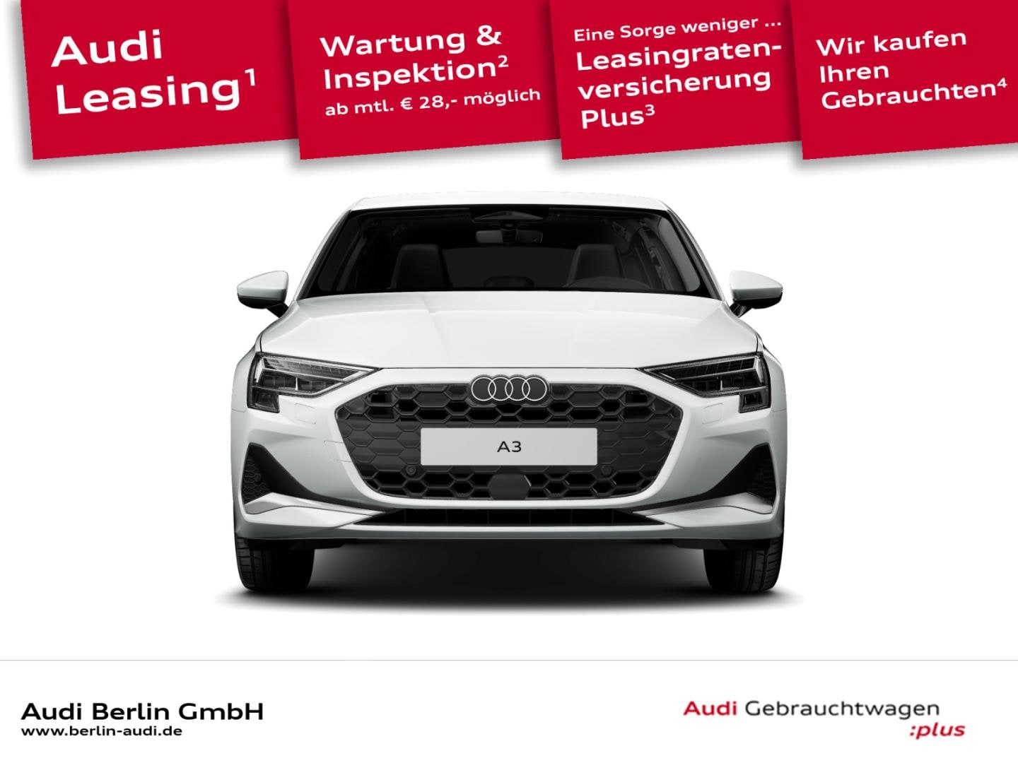 Bild über Audi A3 Sportback TFSI e TFSI e 150 kW S tronic - für weitere Informationen kontaktieren Sie den Audi Partner