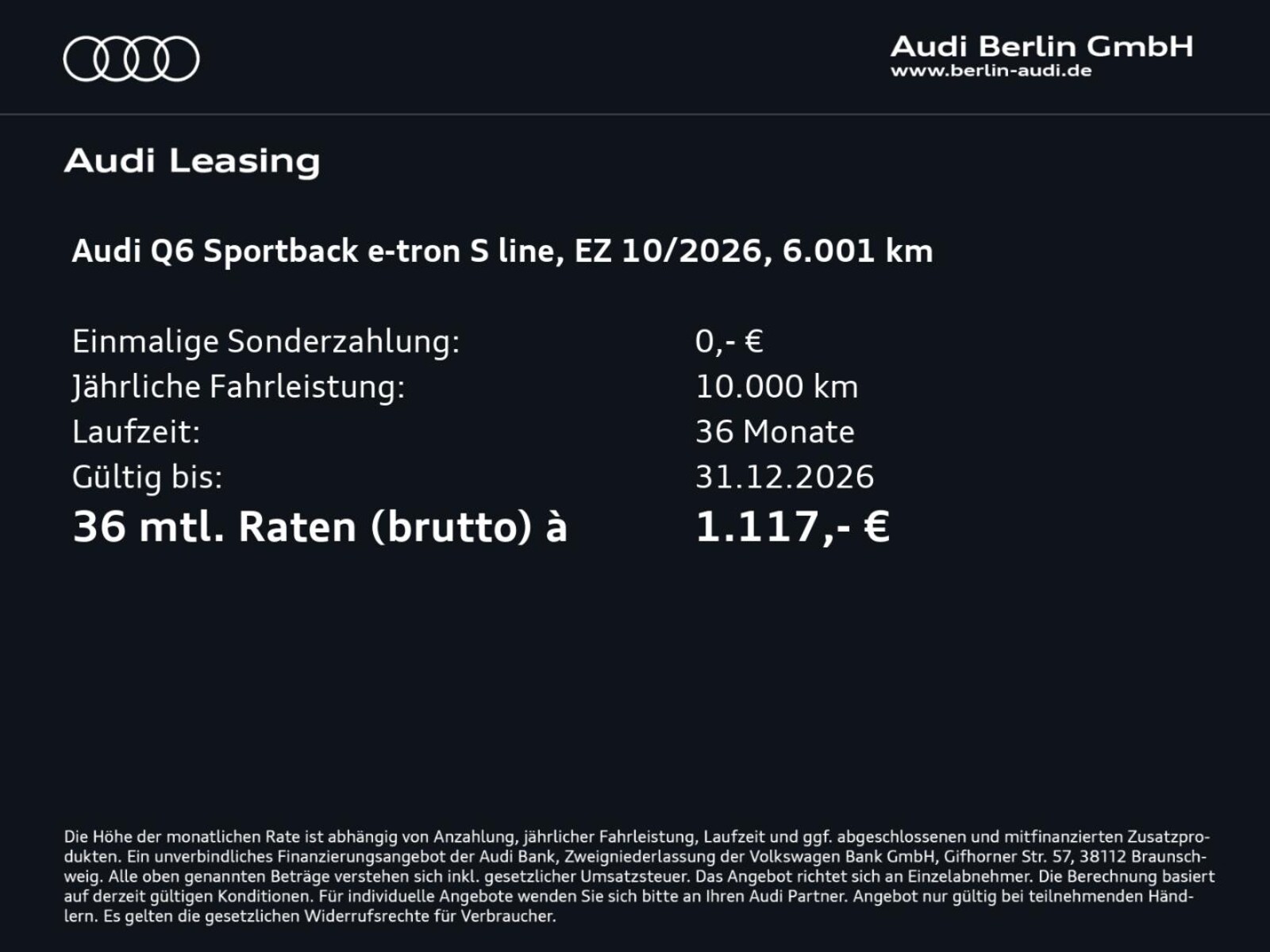 Audi Q6 Sportback e-tron – Bild 4