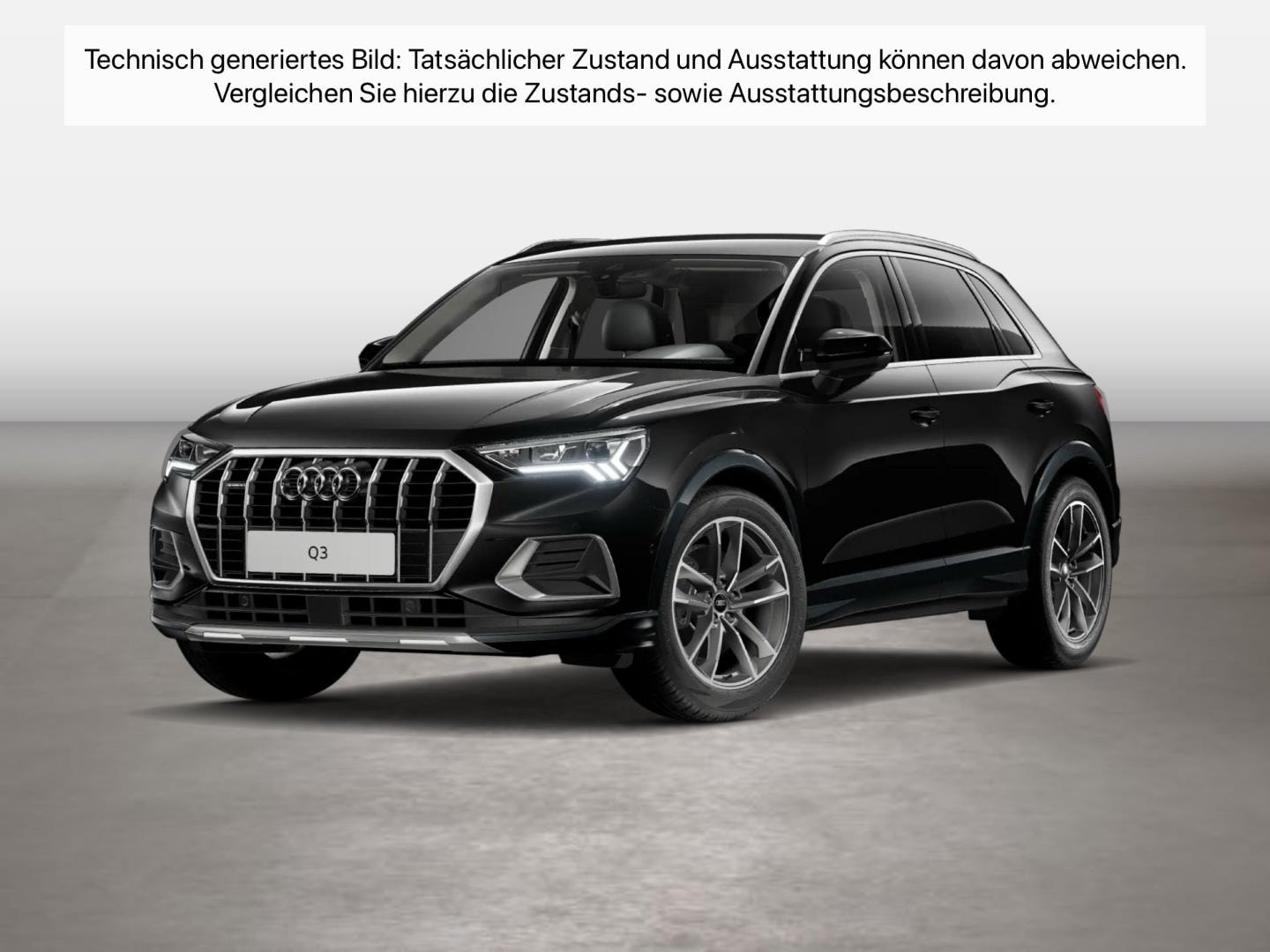Bild über Audi Q3 TFSI quattro 140 kW S tronic - für weitere Informationen kontaktieren Sie den Audi Partner