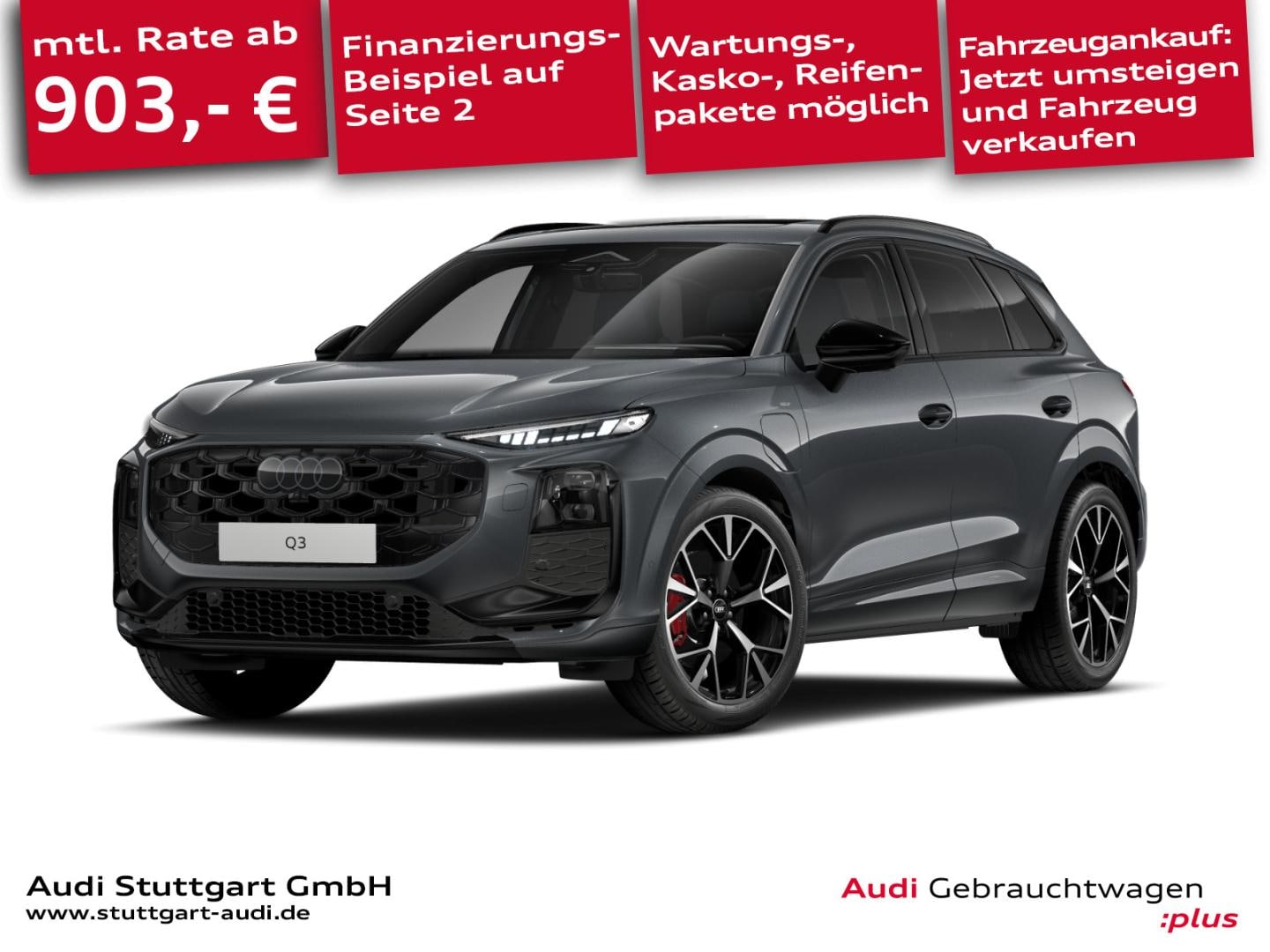 Bild über Audi Q3 SUV e-hybrid e-hybrid 200 kW S tronic - für weitere Informationen kontaktieren Sie den Audi Partner