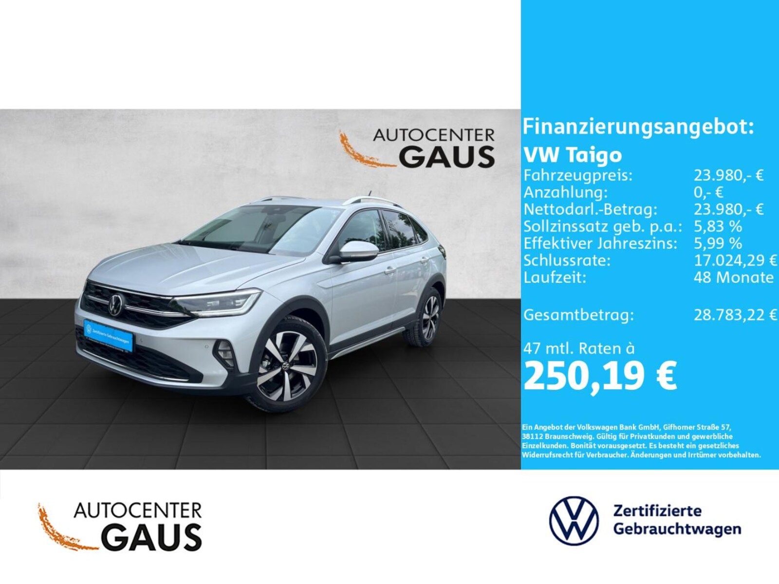 Volkswagen Taigo – Bild 2