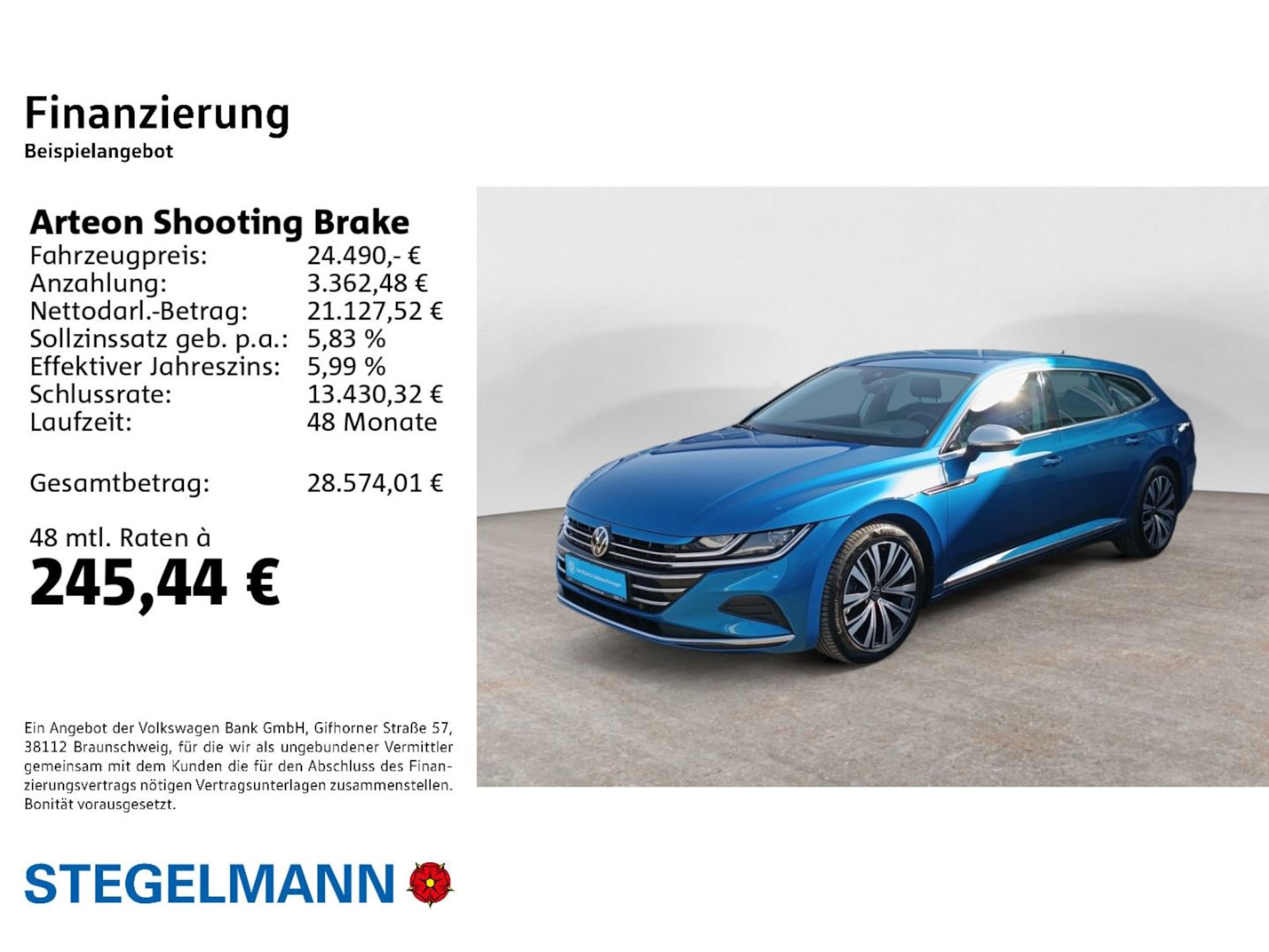 Volkswagen Arteon Shooting Brake Elegance