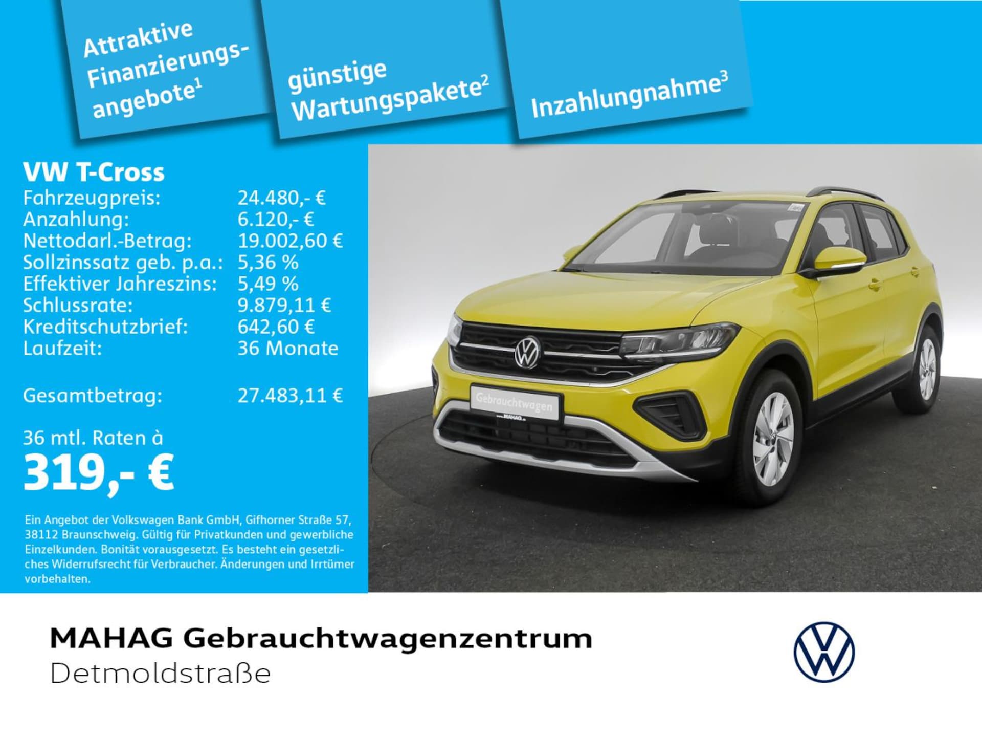 Volkswagen T-Cross Life