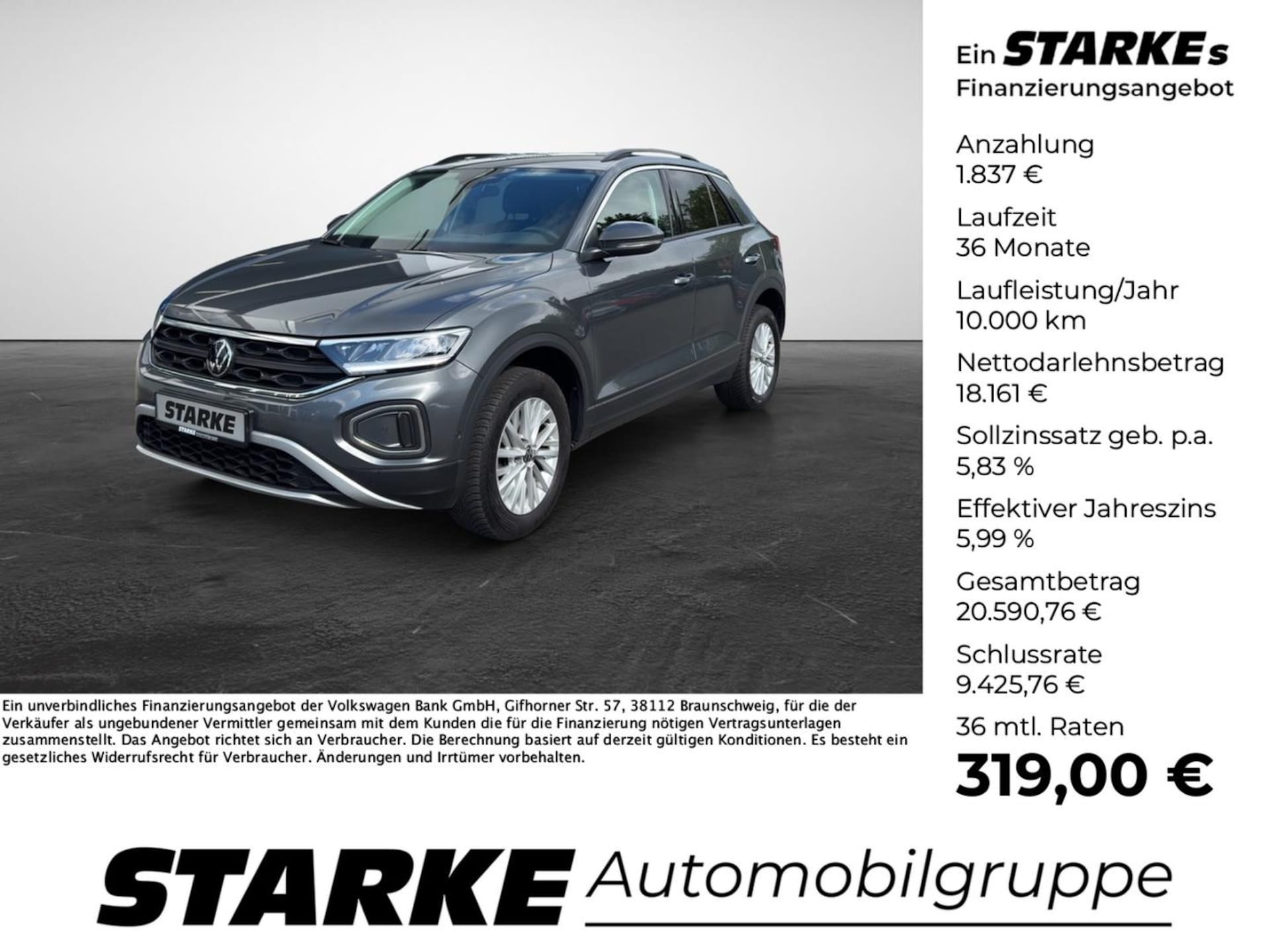 Volkswagen T-Roc Life
