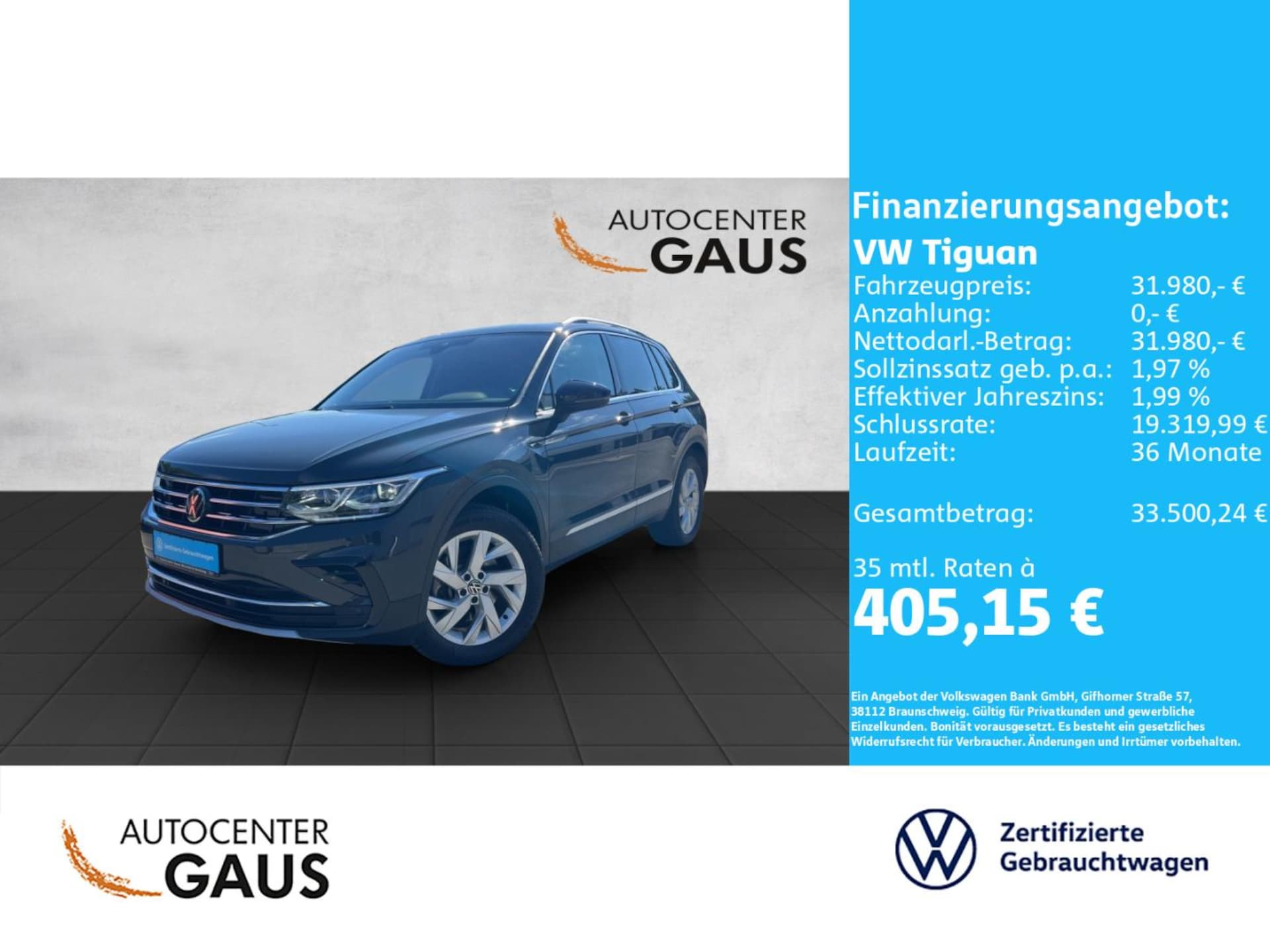 Volkswagen Tiguan Elegance