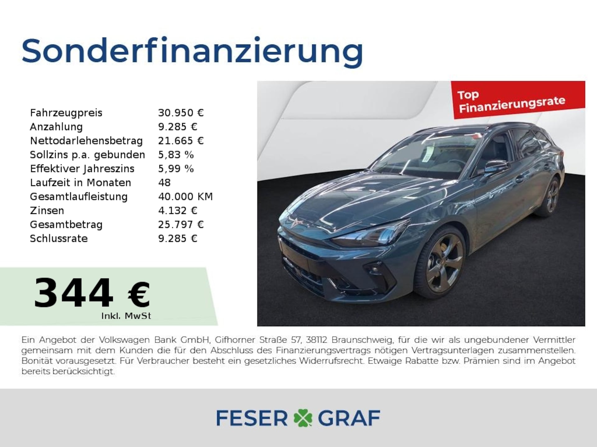 Cupra Leon Sportstourer — CUPRA Leon Sportstourer Leon ST 2.0TDI DSG Navi AHK Kamera el.Heckklappe