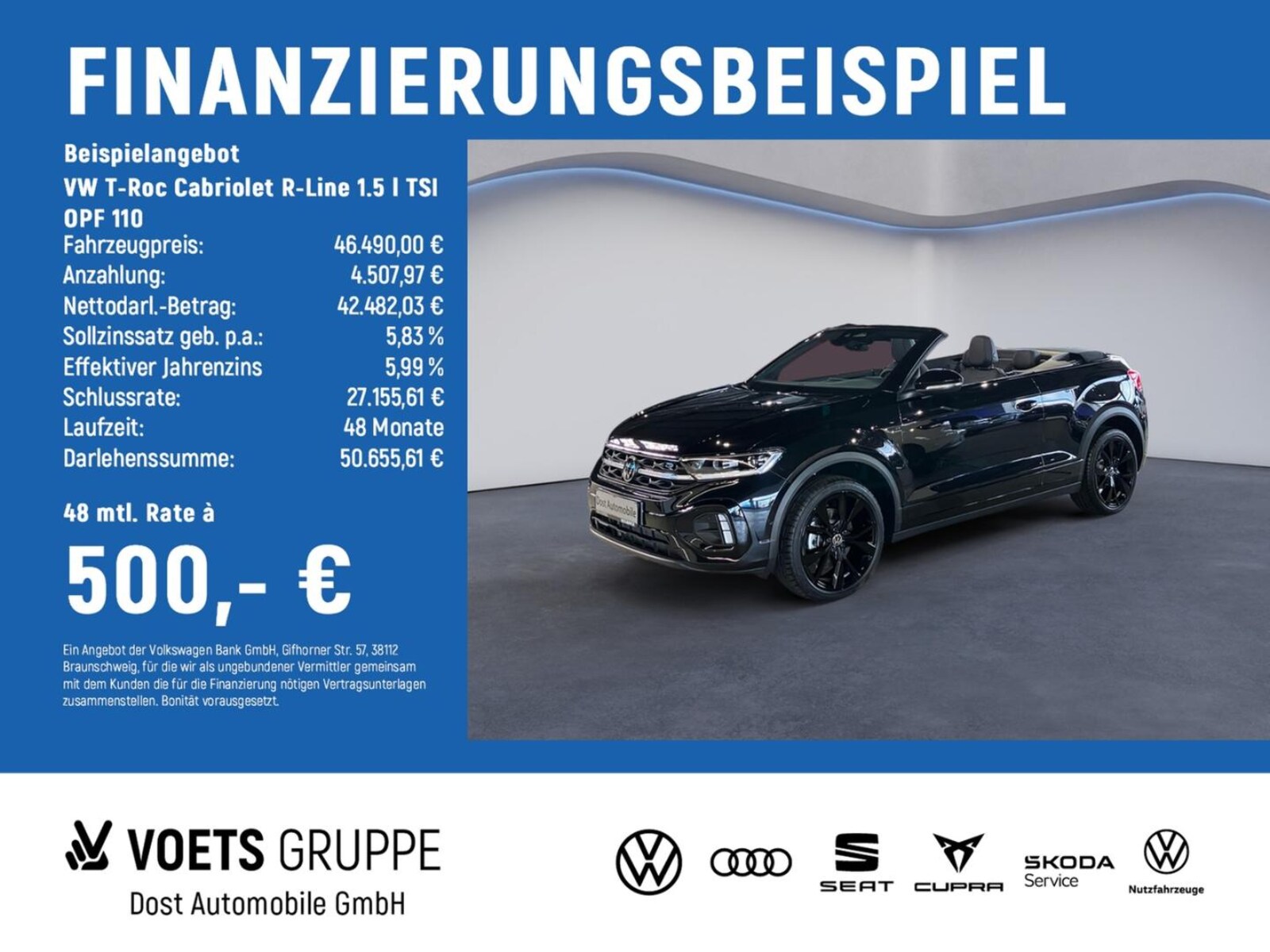 Volkswagen T-Roc Cabriolet