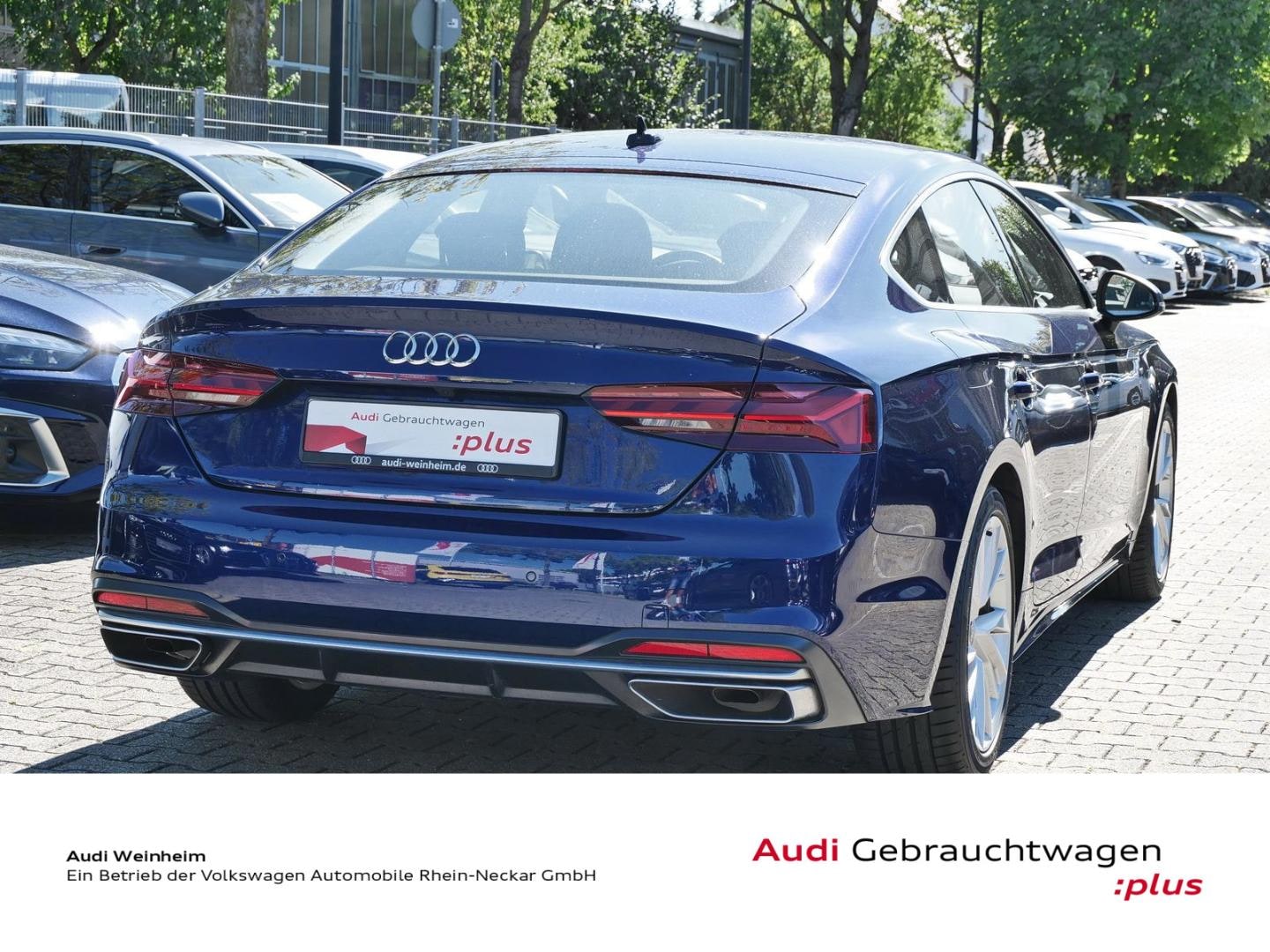 Bild über Audi A5 Sportback advanced 40 TFSI S tronic - für weitere Informationen kontaktieren Sie den Audi Partner