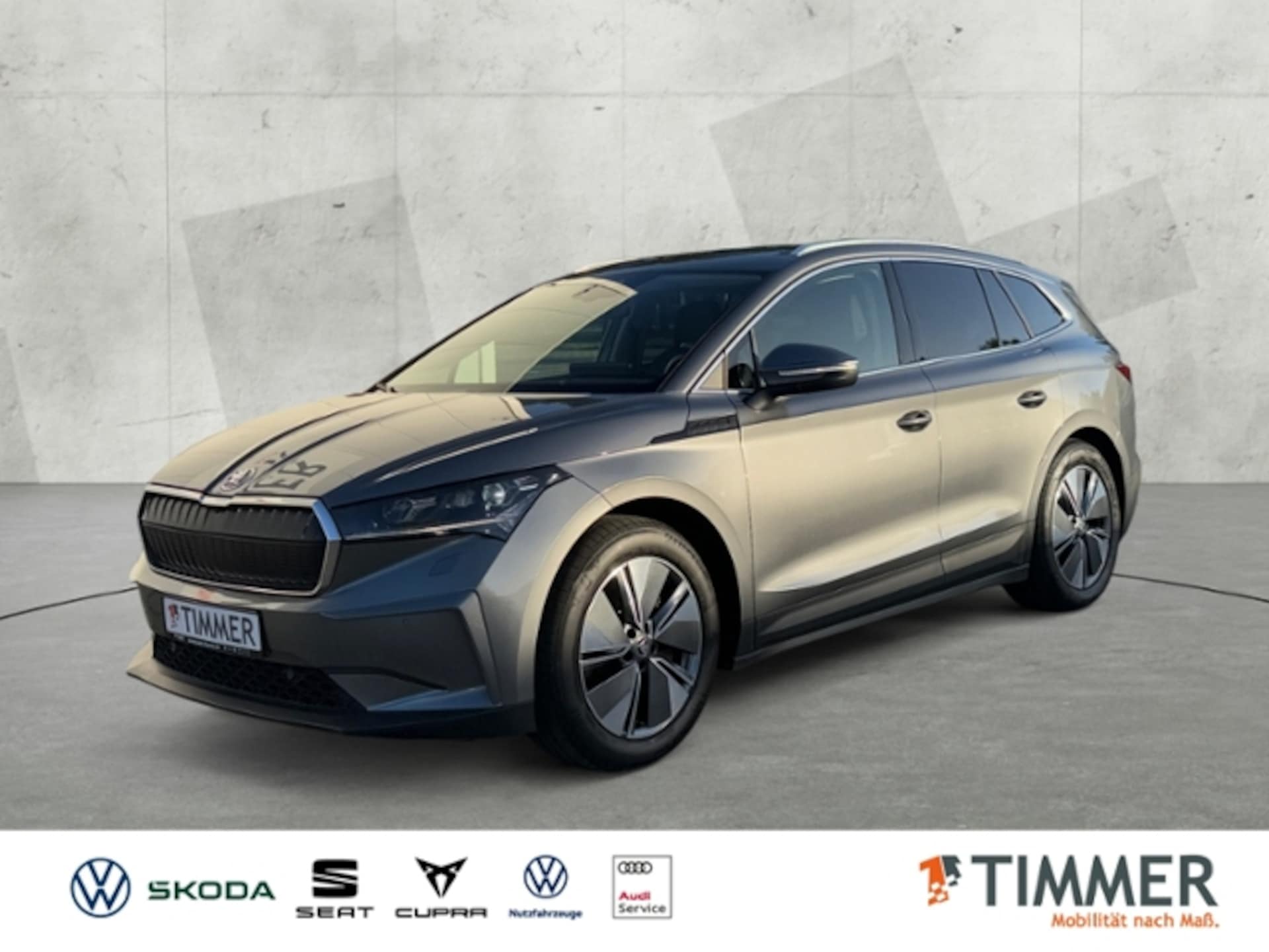 Skoda Enyaq — Skoda Enyaq iV LOFT +WÄPU +AHK +CANTON +MATRIX +ACC +RKAM +HuD +NAVI +SHZ +19" +