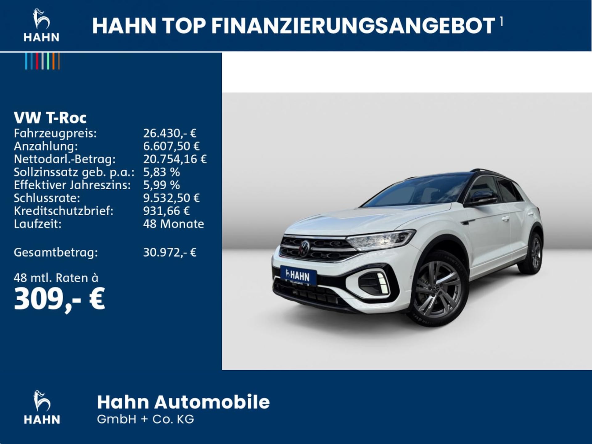 Volkswagen T-Roc R-Line