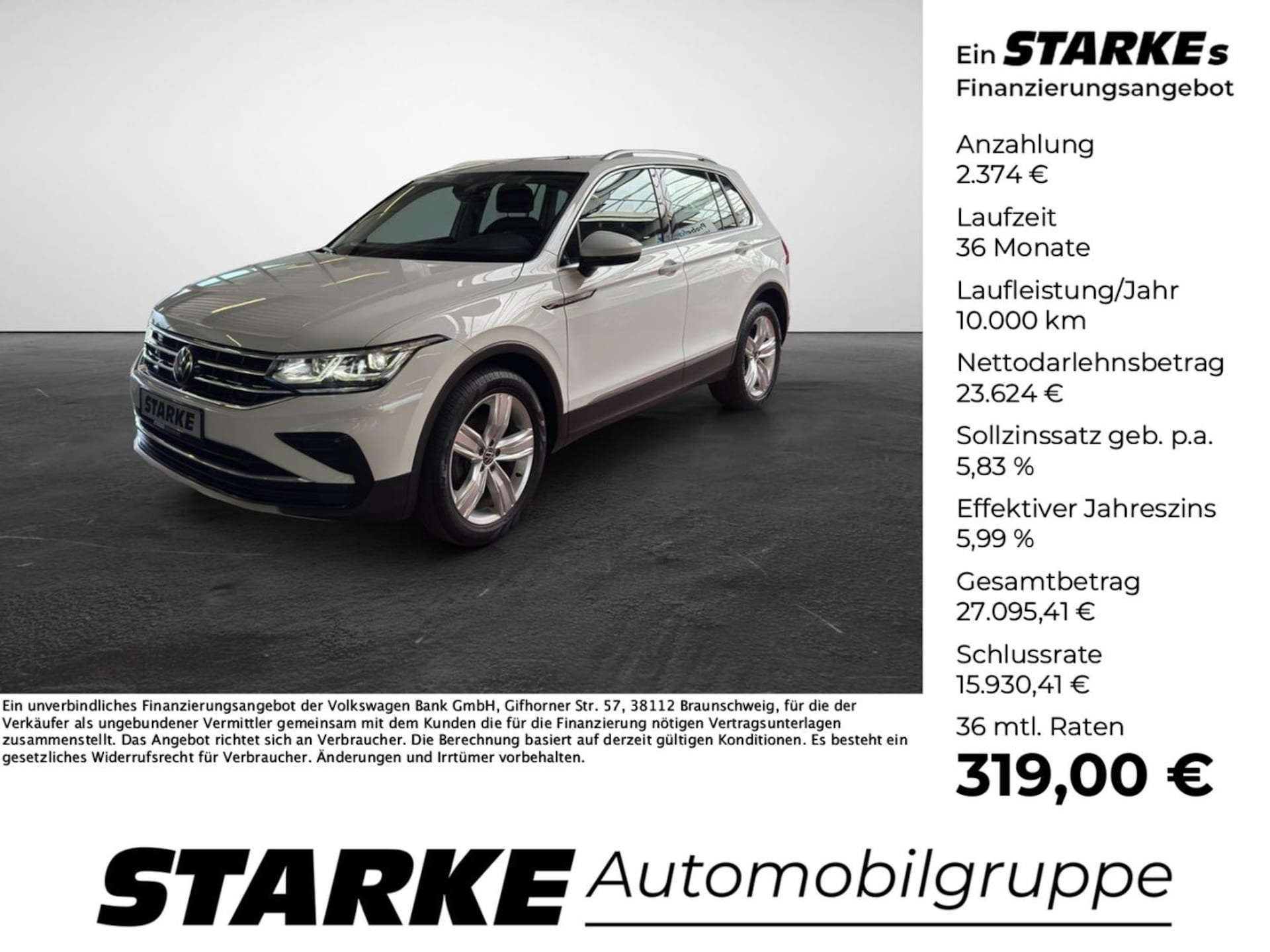 Volkswagen Tiguan Elegance