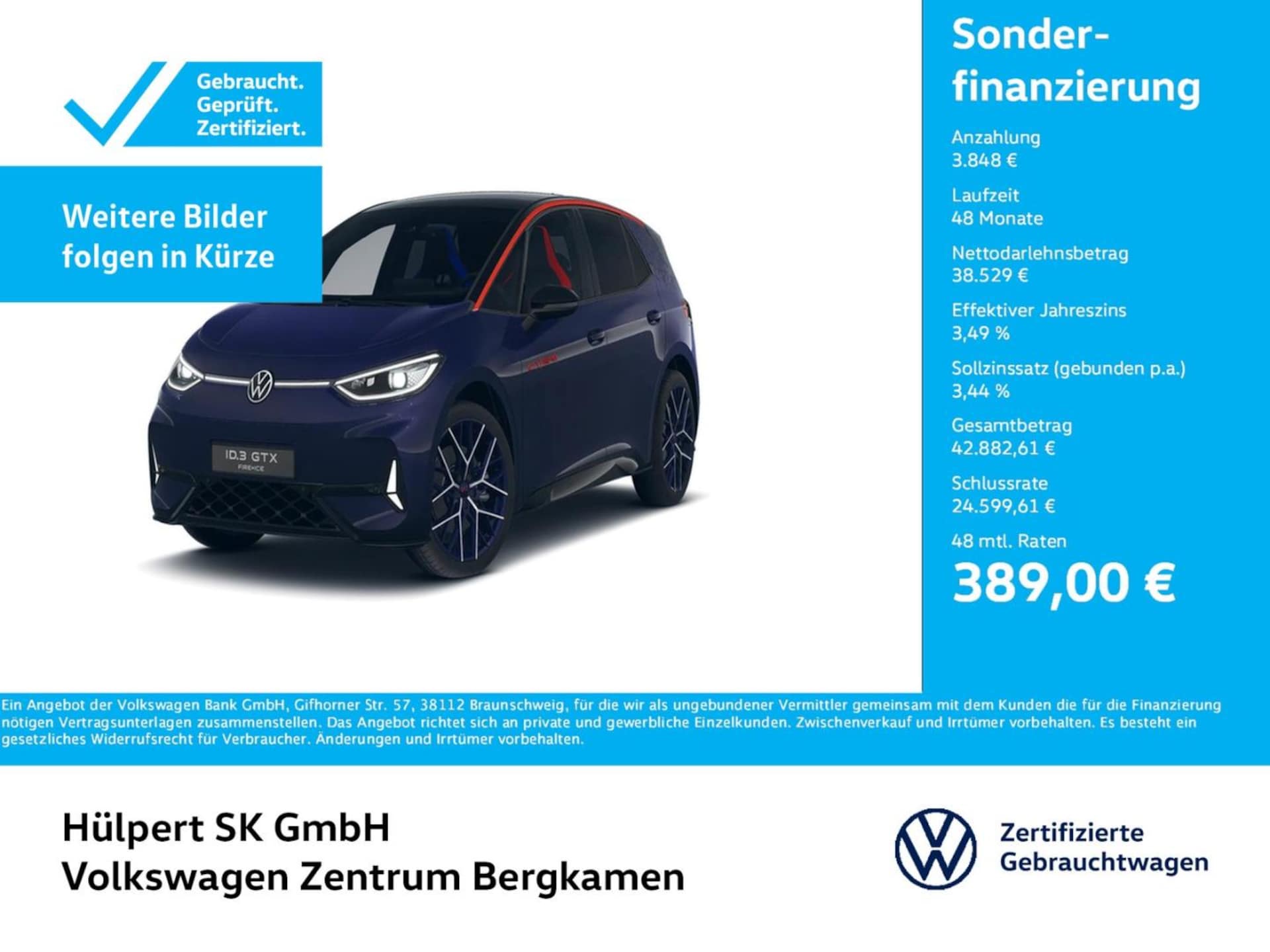Volkswagen ID.3 GTX