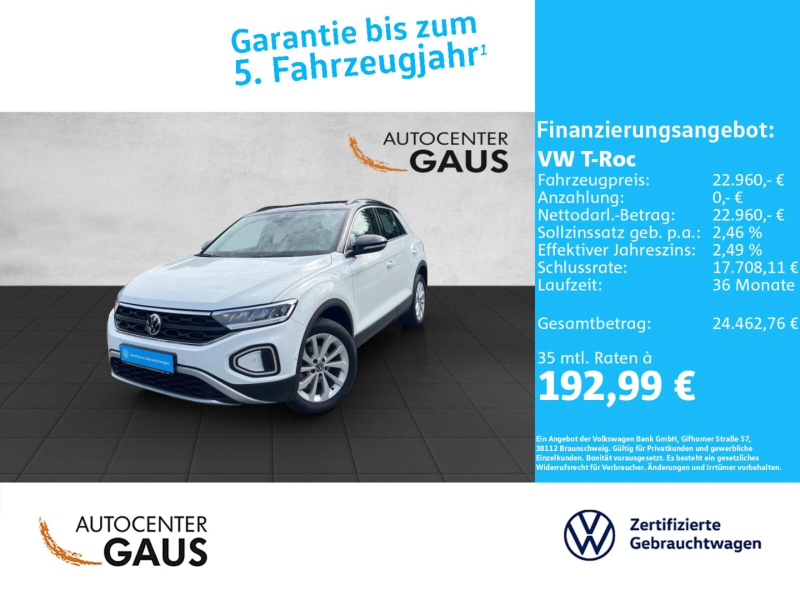 Volkswagen T-Roc – Bild 2