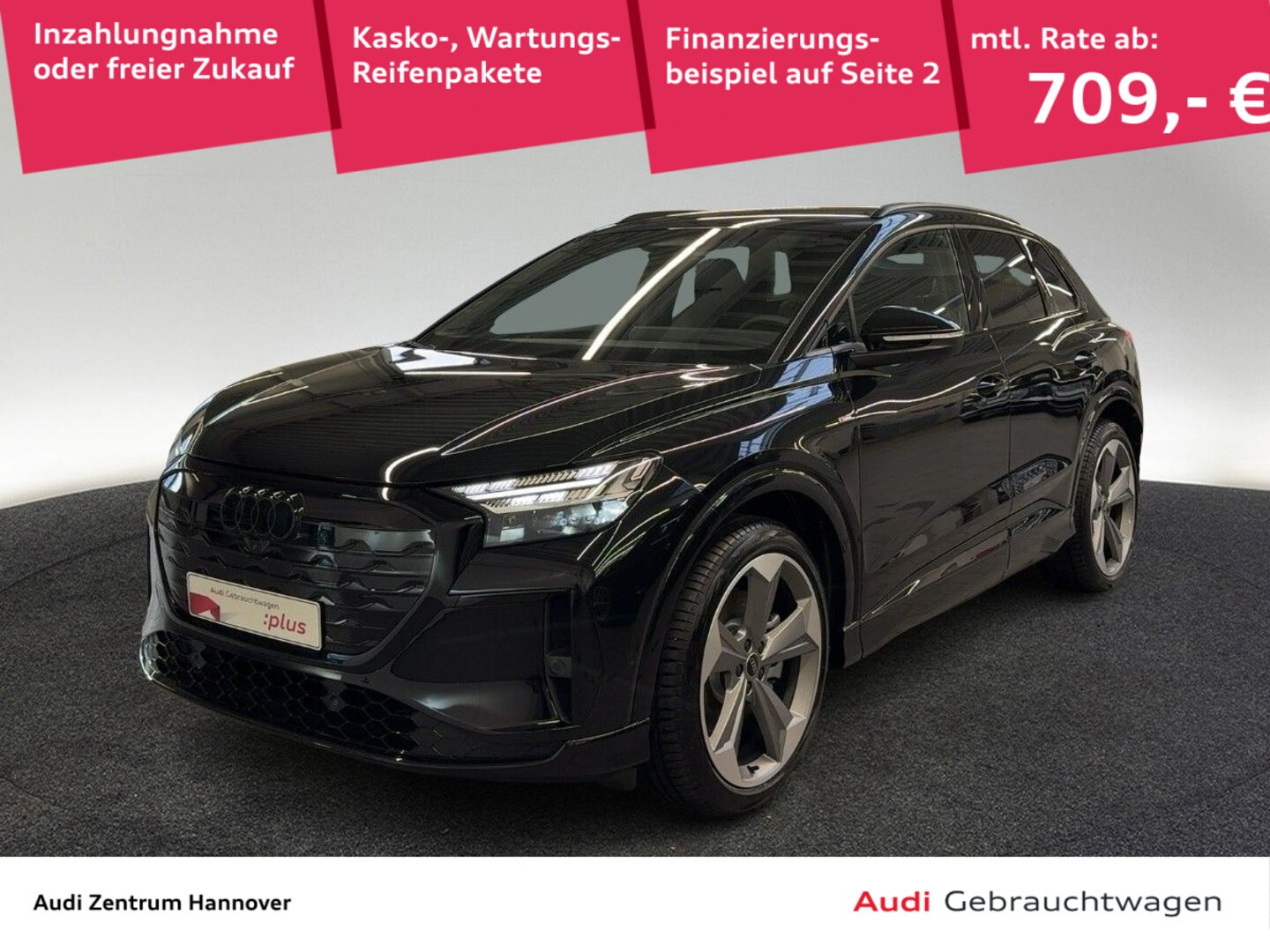 Bild über Audi Q4 SUV e-tron e-tron performance 210 kW - für weitere Informationen kontaktieren Sie den Audi Partner