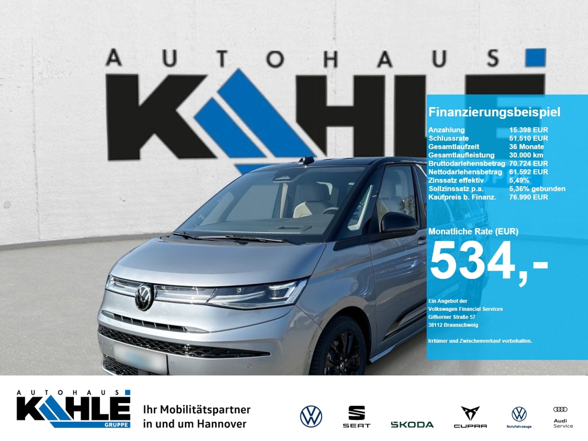 Volkswagen Multivan Langversion Life