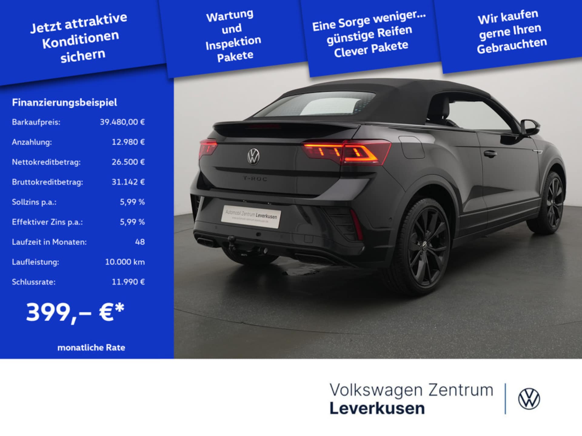 Volkswagen T-Roc Cabriolet R-Line