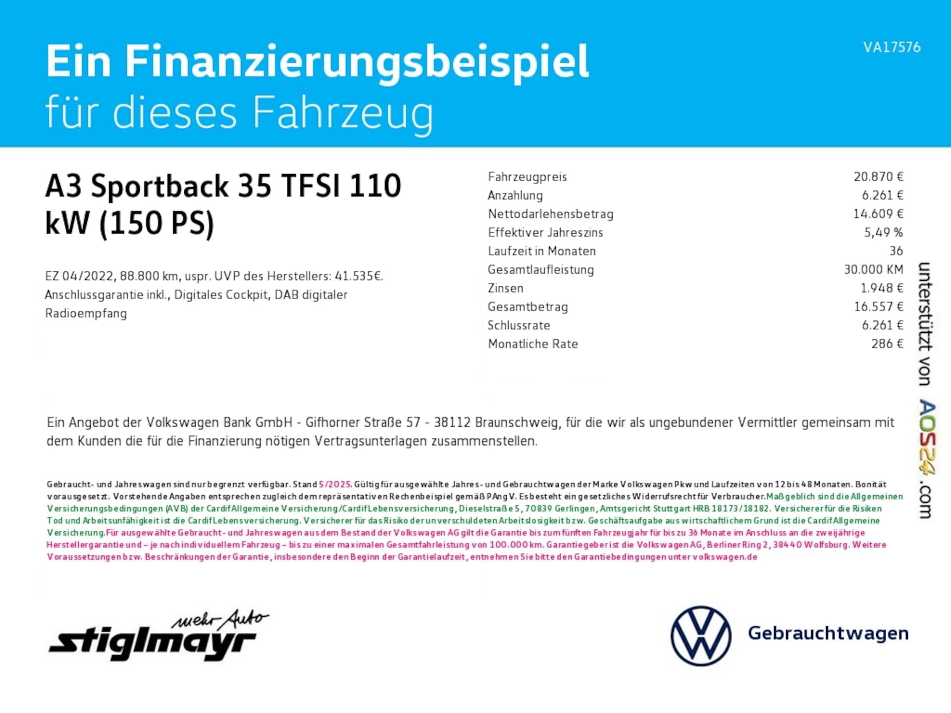Audi A3 Sportback