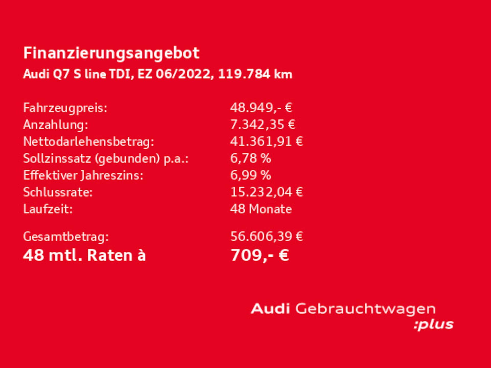 Audi Q7 SUV S line