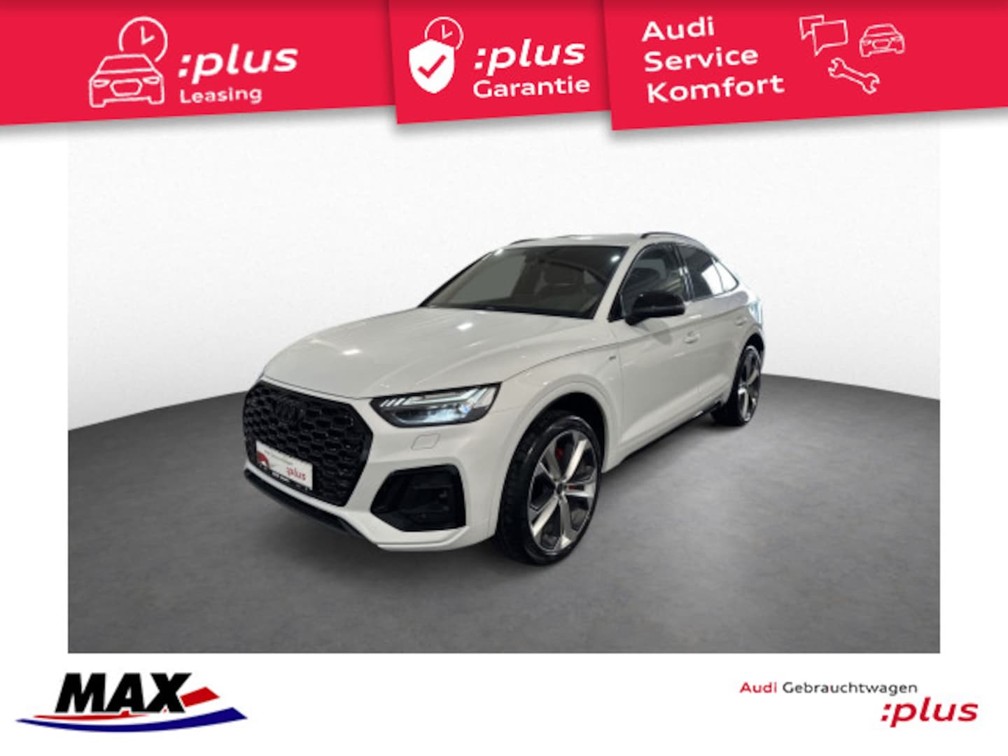 Bild über Audi Q5 Sportback TFSI e S line business 55 TFSI e quattro S tronic - für weitere Informationen kontaktieren Sie den Audi Partner