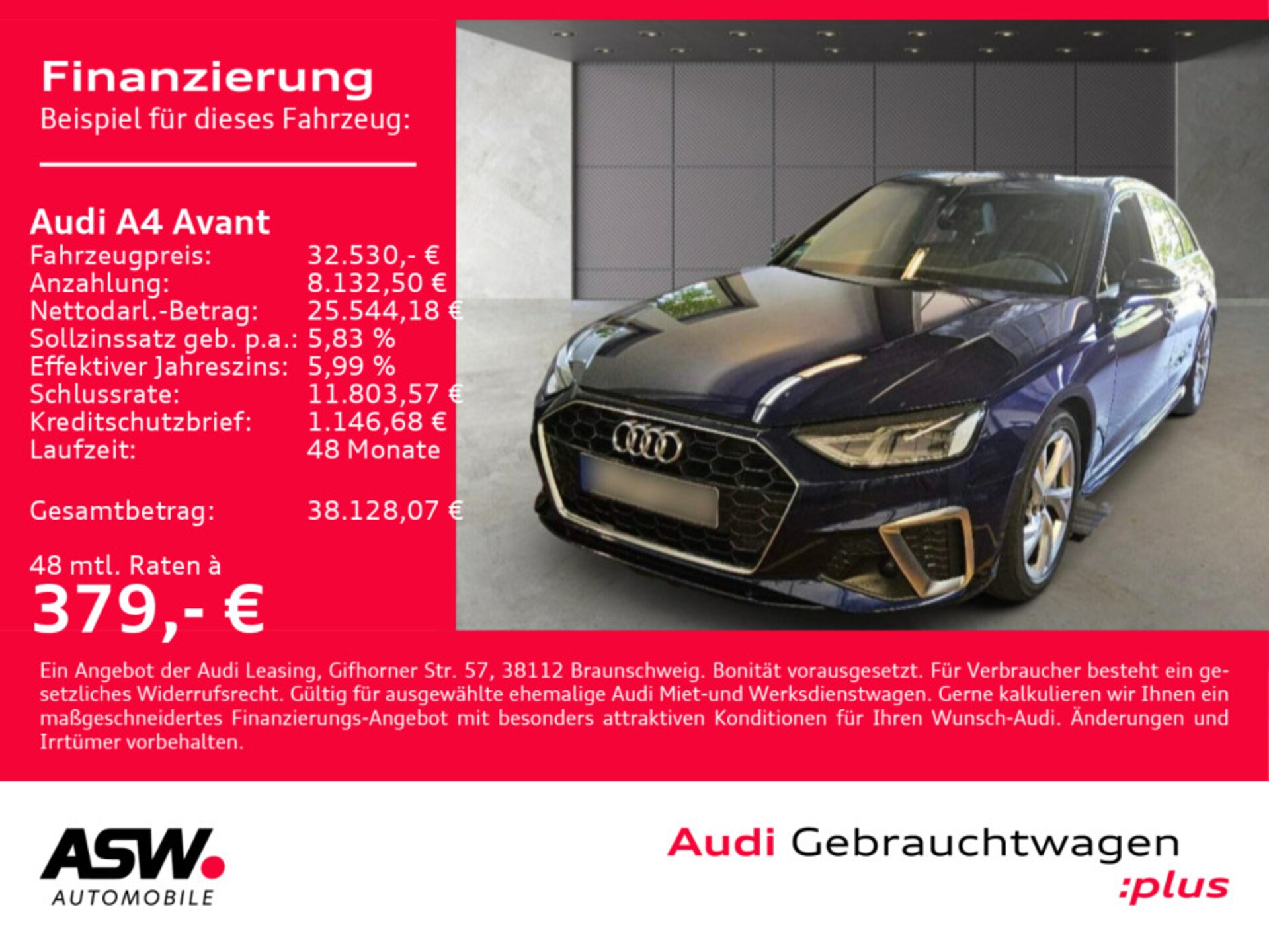Audi A4 Avant S line