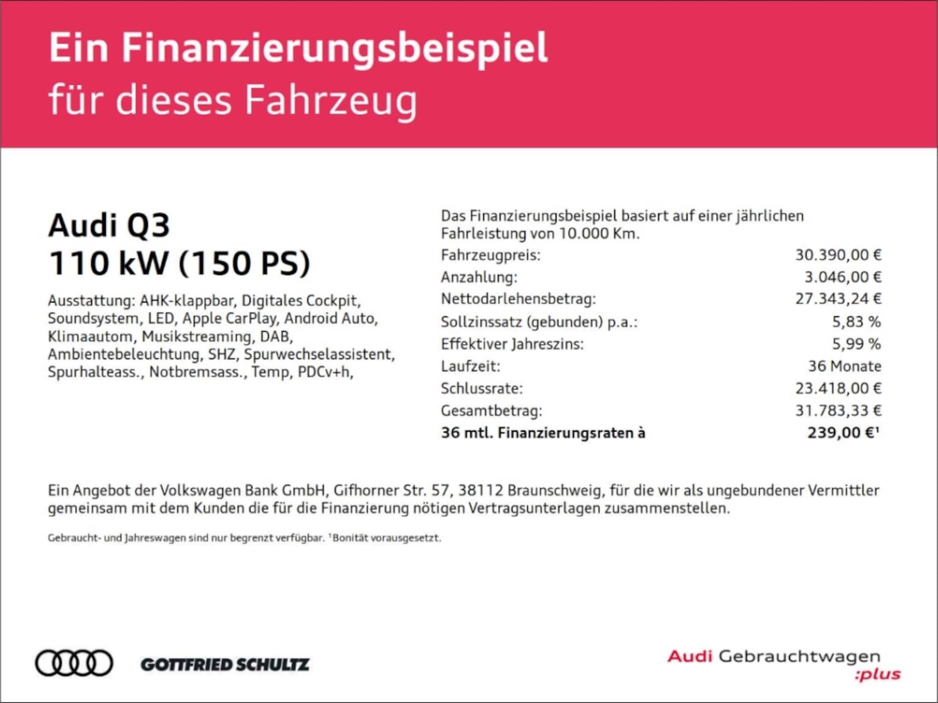 Audi Q3 SUV advanced