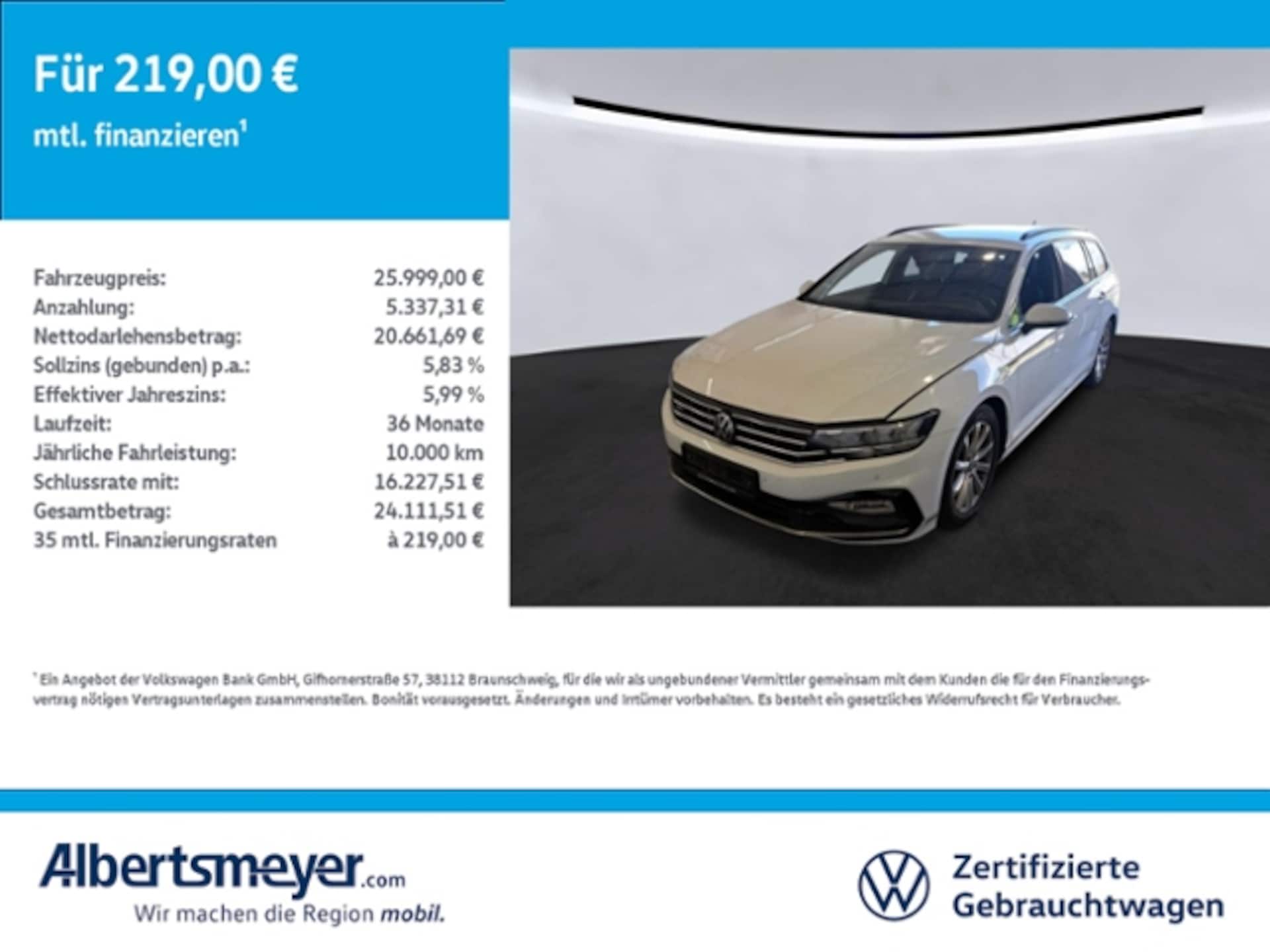 Volkswagen Passat Variant Business