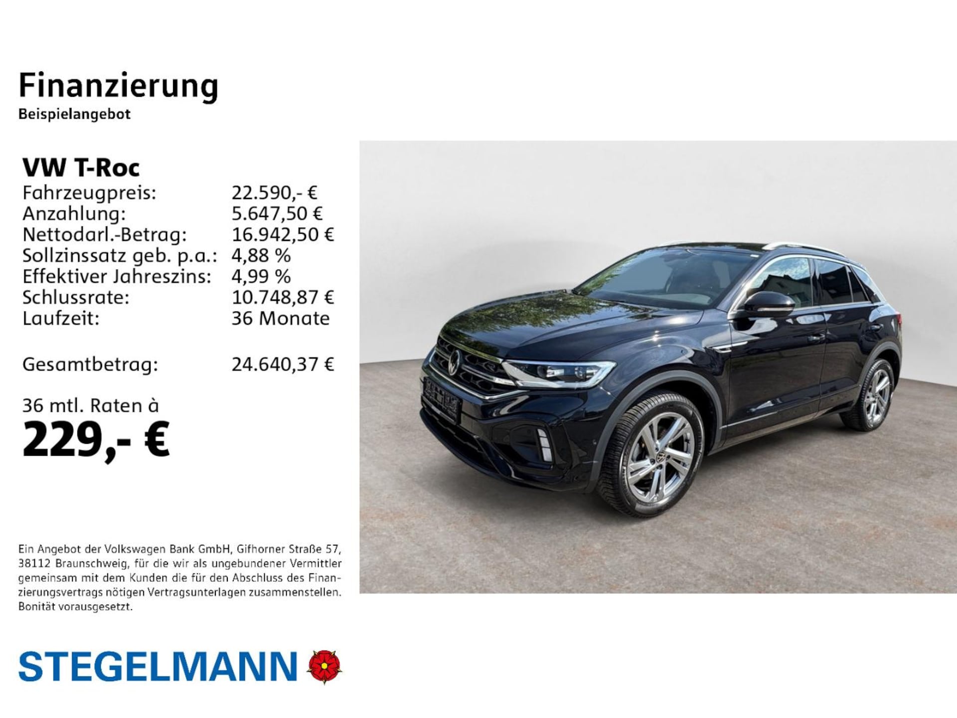 Volkswagen T-Roc R-Line