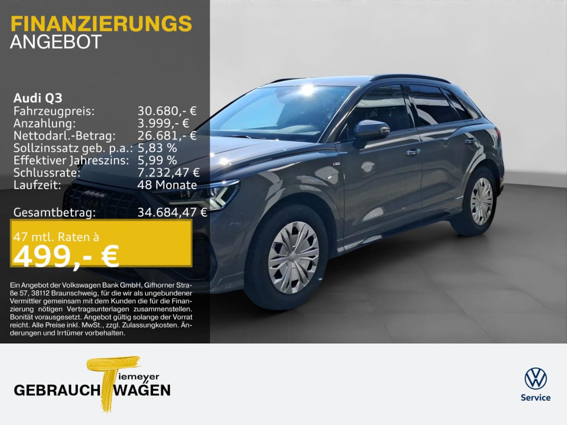 Audi Q3 SUV S line