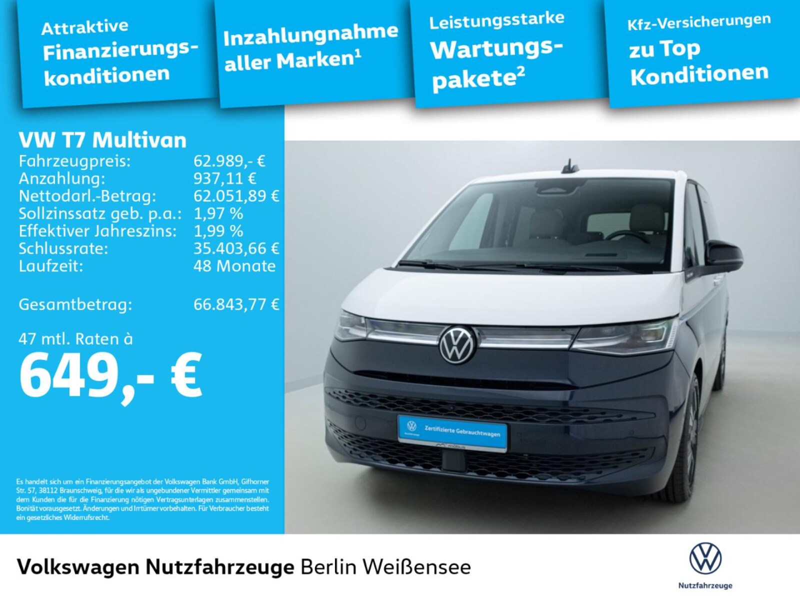 Volkswagen Multivan – Bild 3