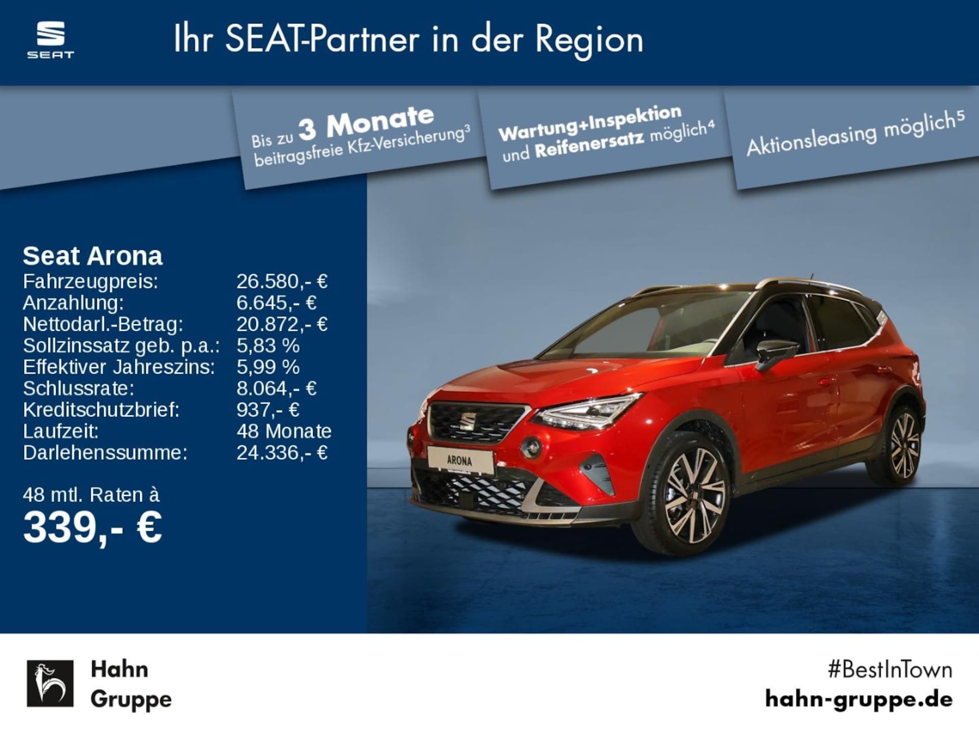 SEAT Arona FR