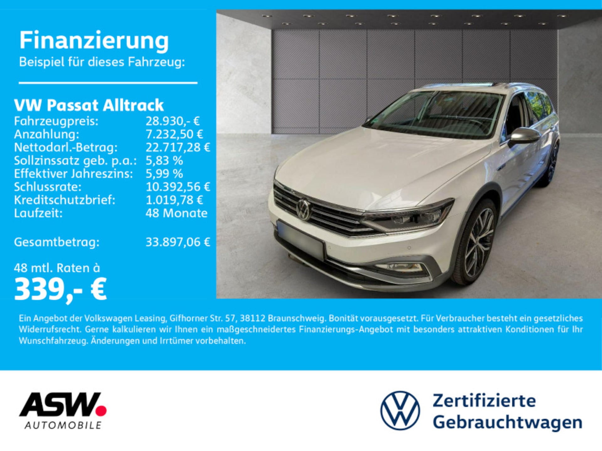 Volkswagen Passat Variant Alltrack