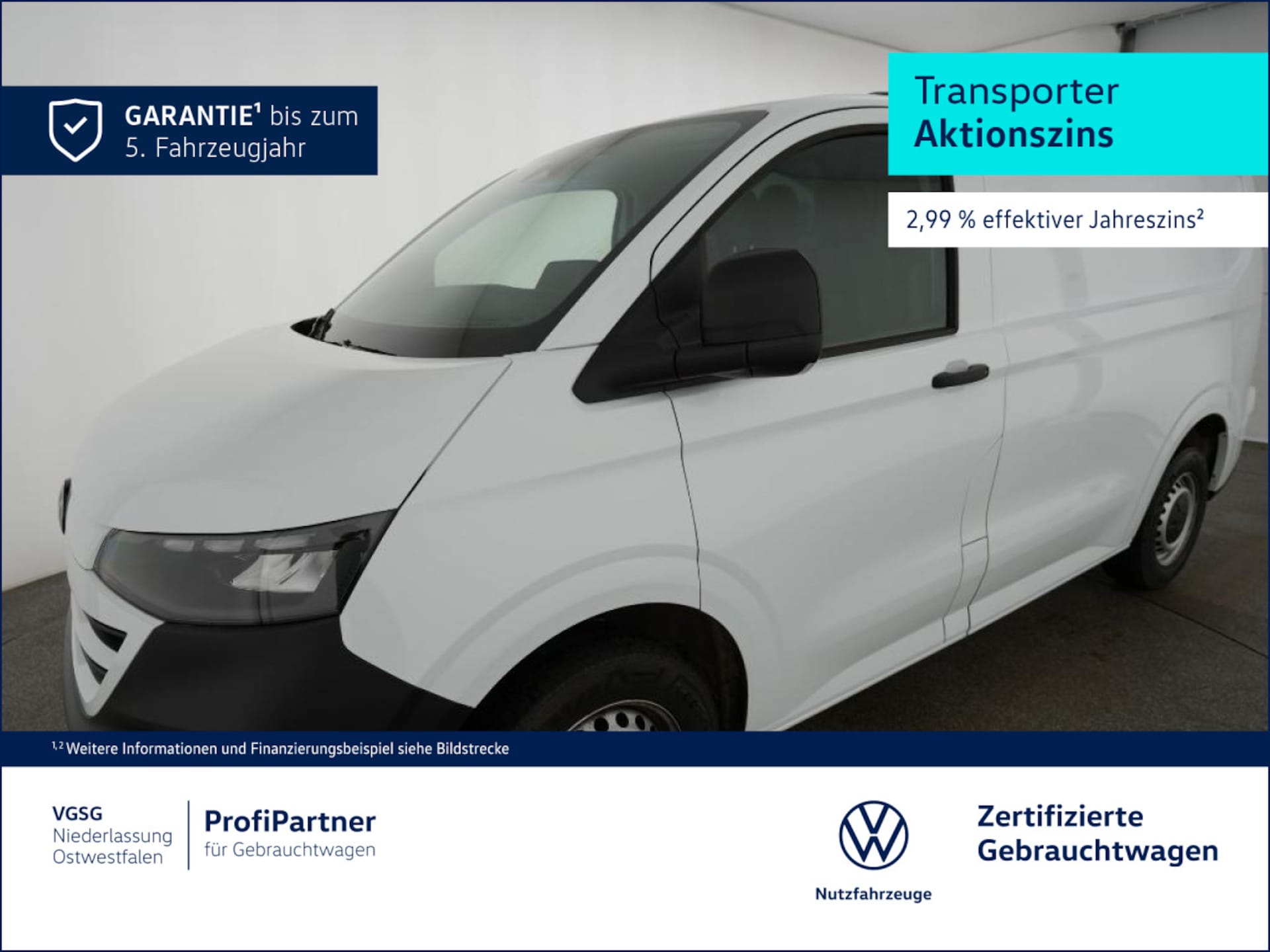 Volkswagen Transporter Kasten kurzer Radstand