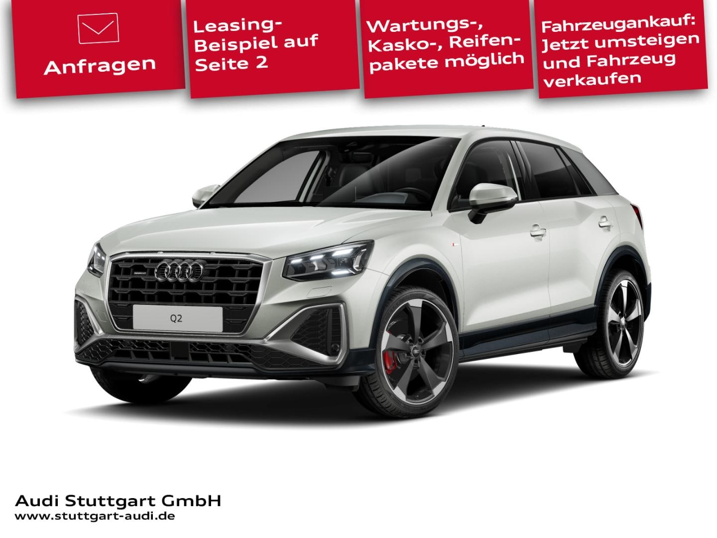 Bild über Audi Q2 S line 40 TFSI quattro S tronic - für weitere Informationen kontaktieren Sie den Audi Partner