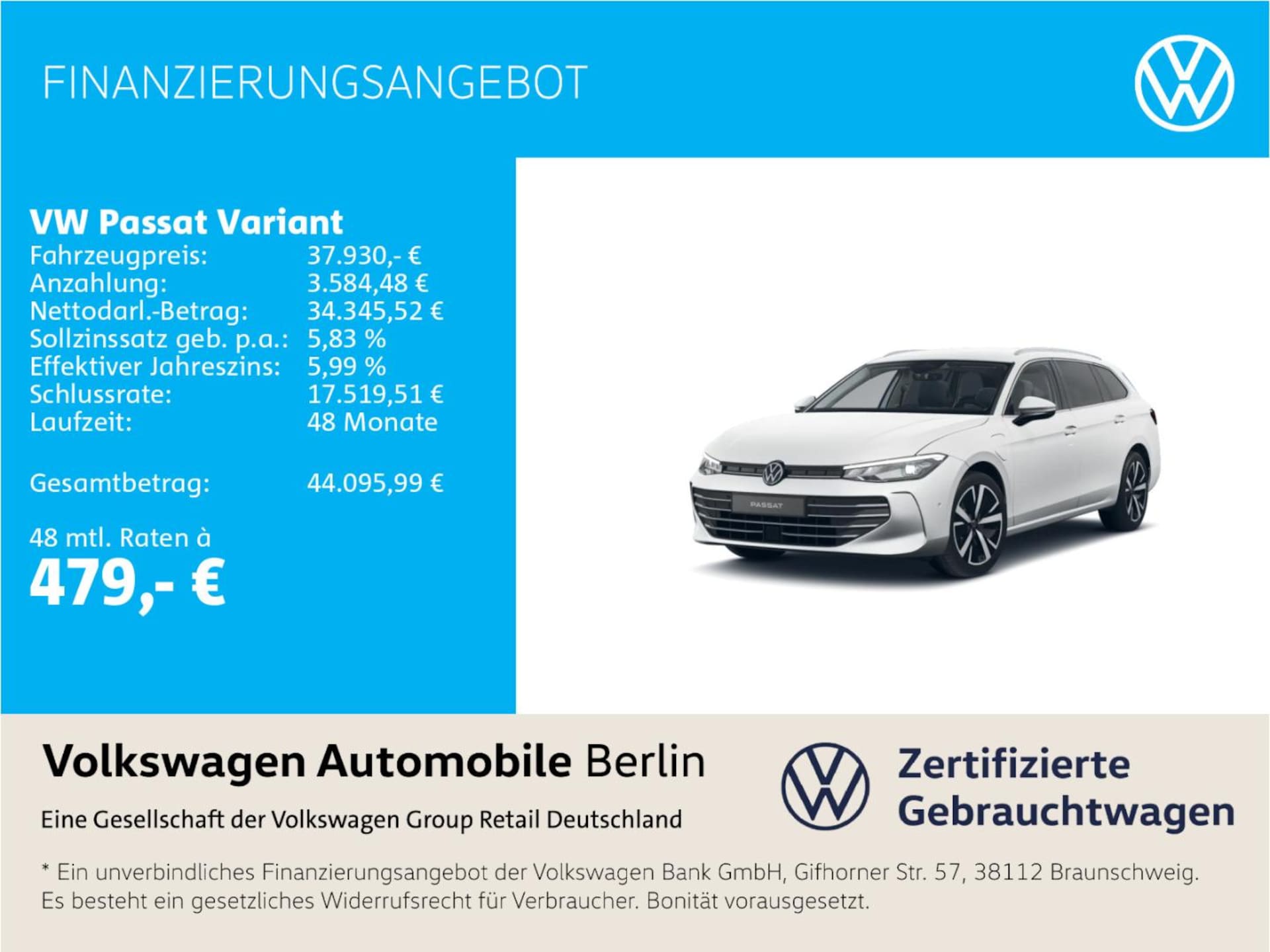 Volkswagen Passat Business